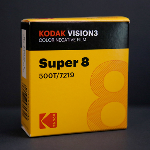 Film – Super 8 KODAK vision 3 500T négatif couleur 15m