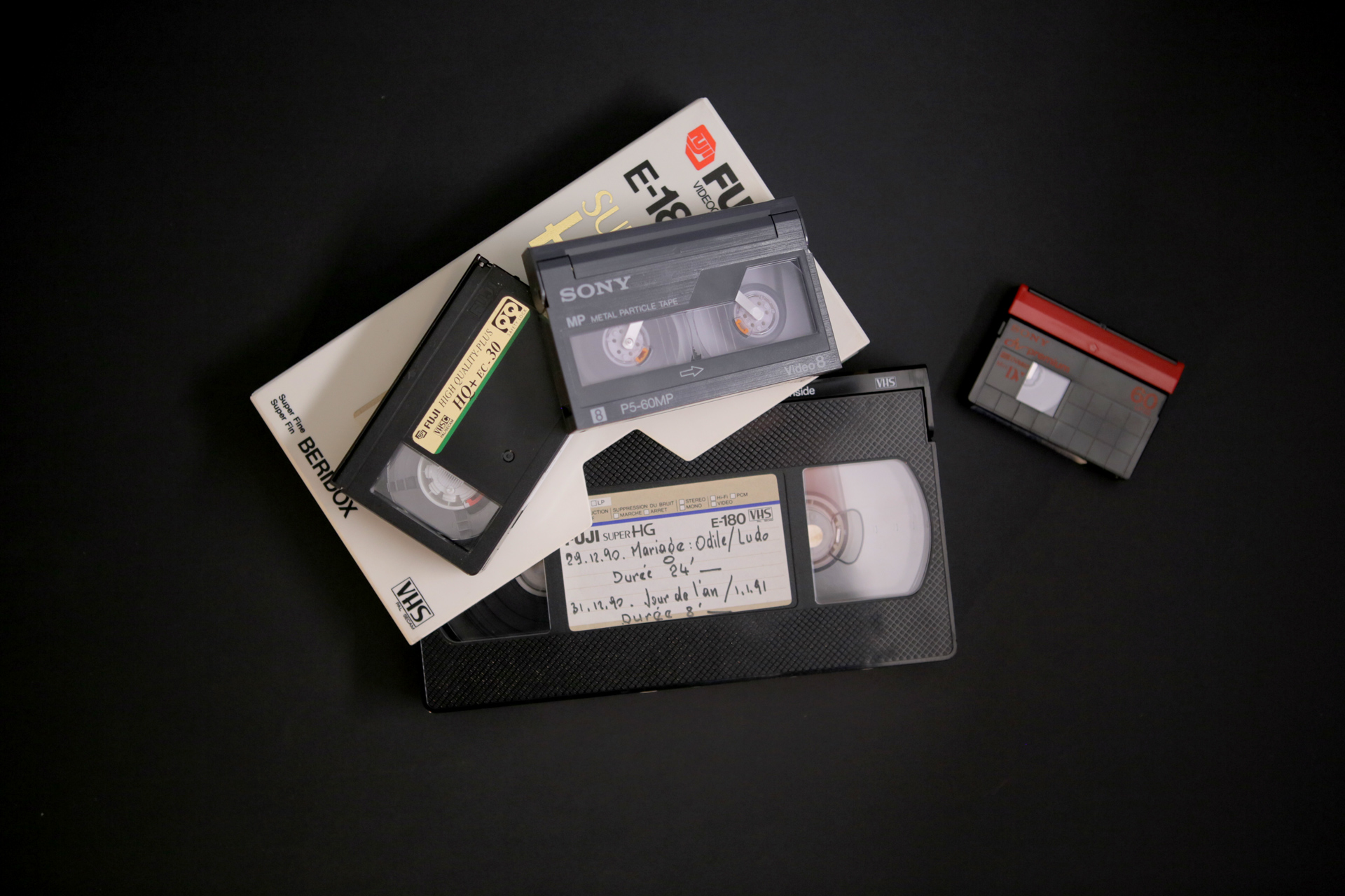 Numérisation Cassettes Vidéo